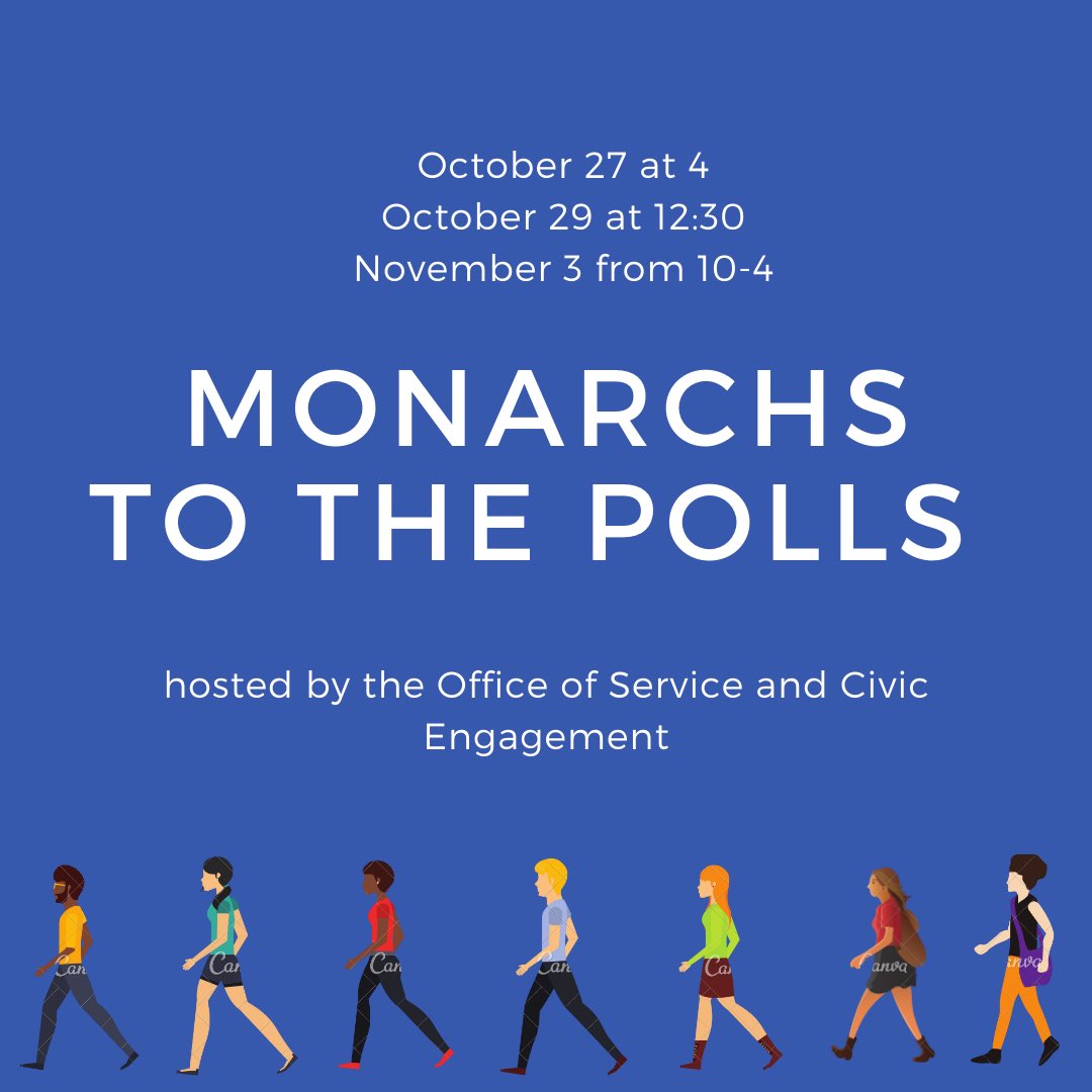 If you’re registered to vote in Norfolk &amp; need a friend to vote with, come join us today, Thursday, and on November 3rd to walk to Lambert’s Point Community Center! Meet at Kaufman Mall, snacks will he provided. Link to register is in our bio💙🤍 #odu #oduvotes #Election2020