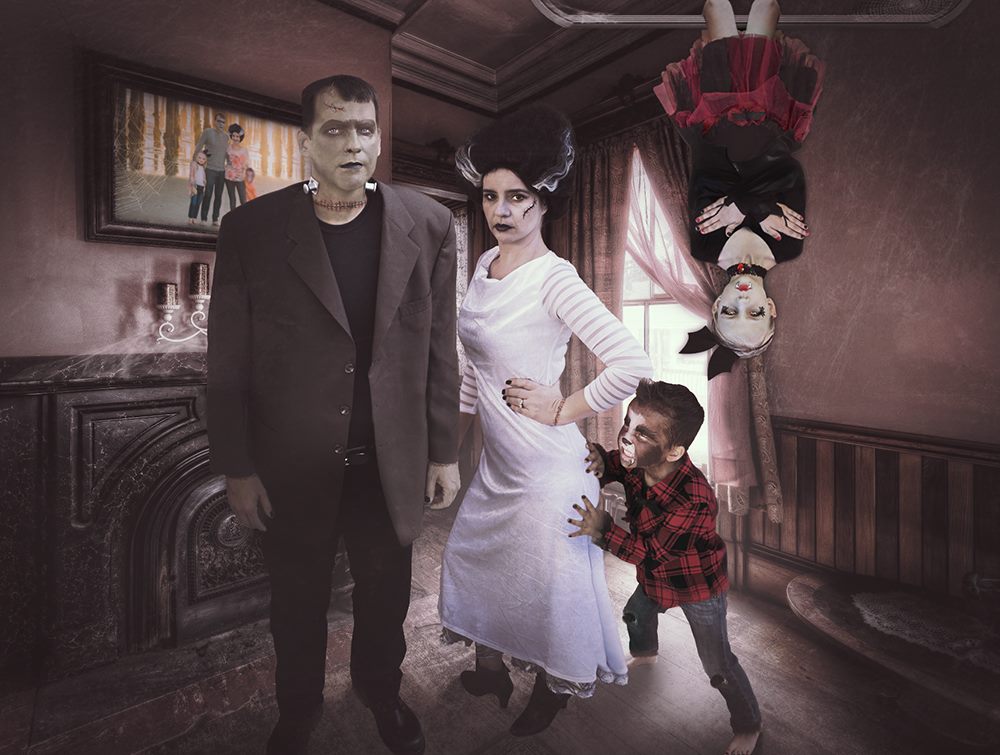 triathlontim's tweet photo. Flashback of the epic family Halloween photo from 2017. #halloween #halloweenart #monsterhalloween #trickortreat #familyhalloweencostumes #photomanipulation https://t.co/HefaFnMSk8