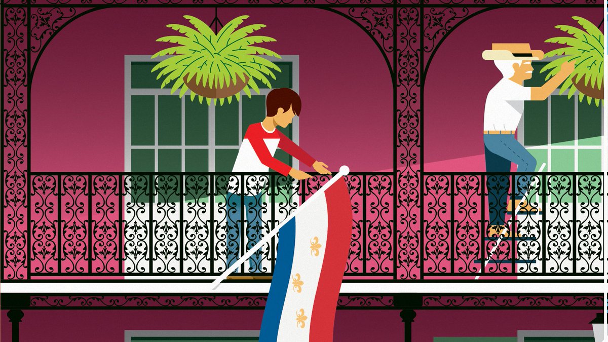 Right now the most significant threat to the #NOLA area with #Zeta will be strong &amp; damaging winds. Take time today to secure outdoor decorations &amp; remove objects that could become projectiles.