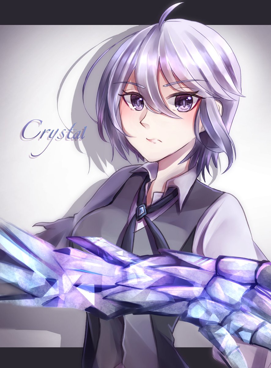 ミポンさん宅のクリスタルさんをお借りしました 銀髪美人お姉さんは いいぞ 天瀬 爽 のイラスト ミポンさん宅のクリスタルさんをお借りしました 銀髪美人お姉さんは いいぞ 天瀬 爽 のイラスト