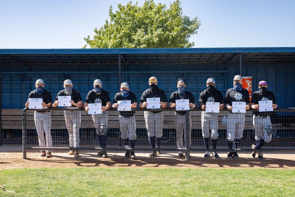 SWOSUBaseball's tweet photo. It’s NCAA Diversity & Inclusion Week and I Am More than an Athlete!
#BlueCollar | #NCAAInclusion https://t.co/HxC9R60Lpg