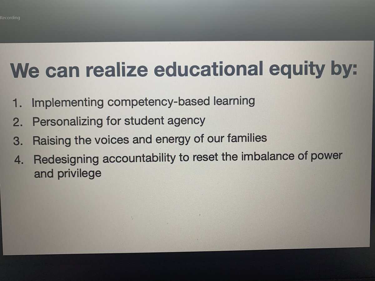 How can we realize #EducationalEquity? @GSPDavid of @GreatSchoolsP shares 4 ways they are working on this. @Aurora_Inst #Aurora2020 #CompetencyEducation #PersonalizedEducation