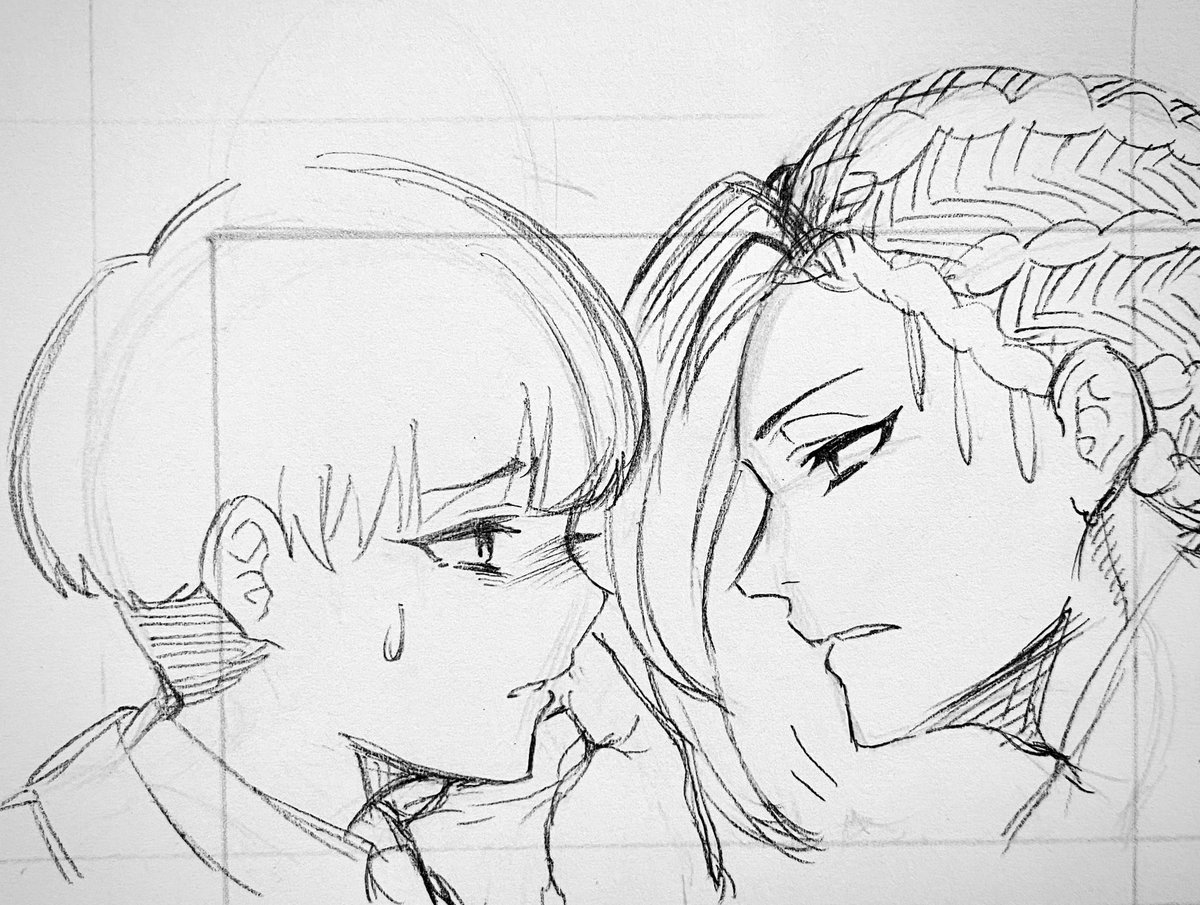 【TWST/🦁&amp;🦈の共闘バトル漫画:下書き(レオ監&amp;フロ監的な)】

再開‼︎‼︎そしておじゃみのターン‼︎‼︎
いかがわしいことはしてませんww 