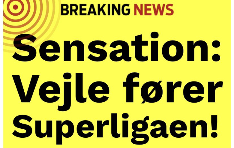 ThomasMarbaek's tweet photo. #sldk

Danske medier:
"SønderjyskE ligger nr. 1"
Også danske medier: https://t.co/Wy1wdtrVmi