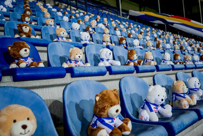 On Saturday, Dutch club Heerenveen filled their stadium with 15,000 teddy bears. Each bear represented a child affected by cancer in the country. 

They were all sold within 24 hours, raising over €230,000 for local children's charities. Amazing. 👏