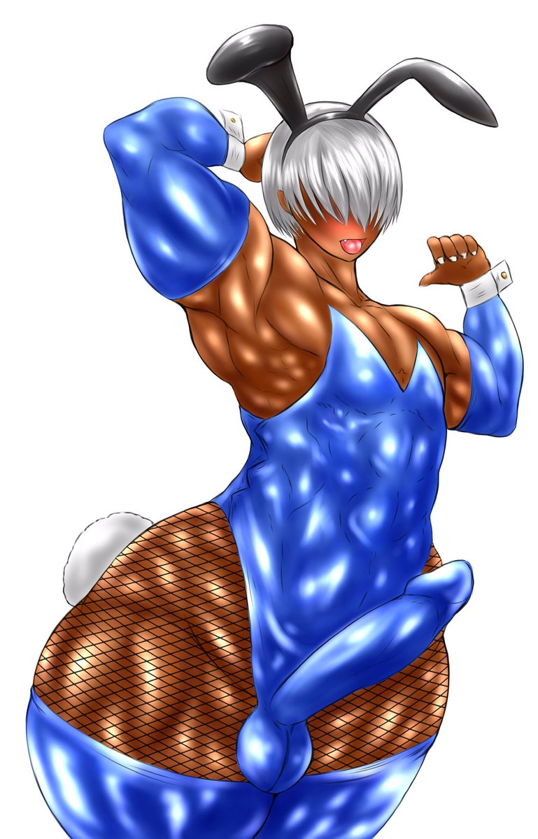 筋肉ショタバニー目隠しブルー(^ω^)
属性増し増し〜 