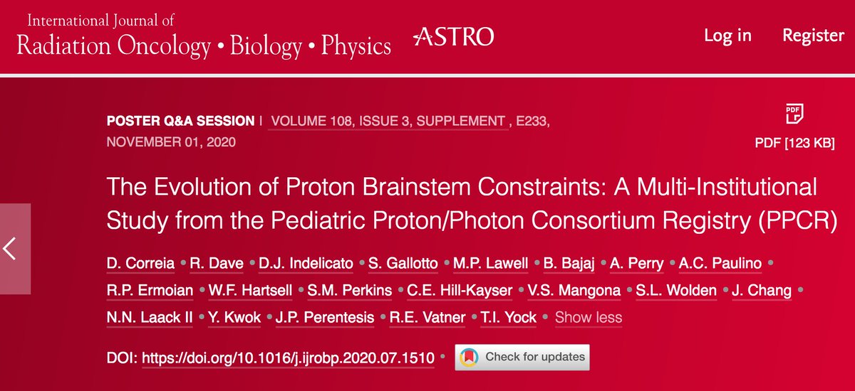 The_PT_Explorer's tweet image. 3/3 #ASTRO20 - Join me today @ASTRO_org,⏰2-3 pm EDT, for a live Q&amp;amp;A session about our work about the evolution of #protontherapy #brainstem constraints @PPCRdata, sponsored by @Krebs_Forschung:
👉astro.org/AMnow 🔎2523
👉redjournal.org/article/S0360-…
