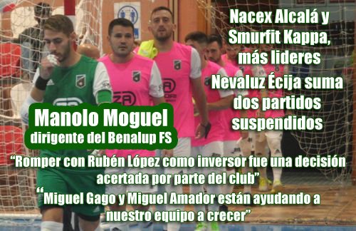 Futsalsur's tweet photo. Tercera / Grupo 17 @RFAF

- @alcala_fs y @LaPalmaFS más lideres

#ManoloMoguel dirigente del @Benalupfs ¡
“Romper con #RubénLópez como inversor fue una decisión acertada por parte del club”
“ @mikigago y #Amador están ayudando a nuestro equipo a crecer” 

https://t.co/EP8mnr8by6 https://t.co/vO8loOr8qf