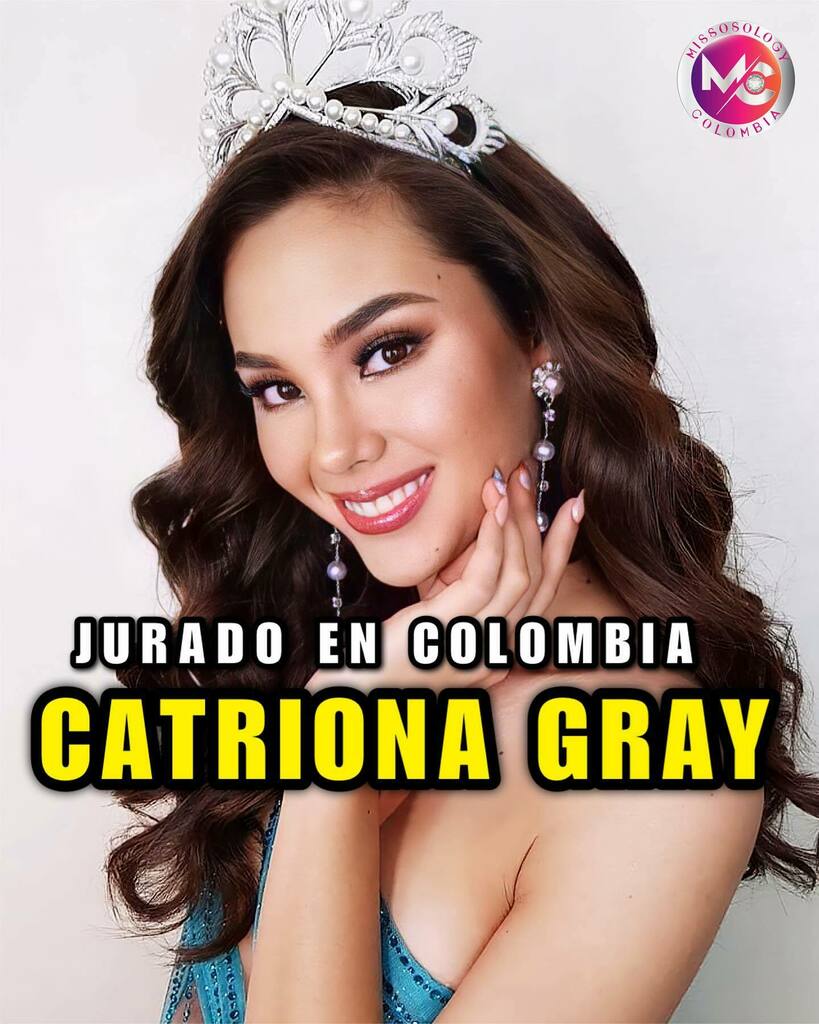 missosologycol's tweet photo. 🚨🚨 ATENCIÓN:
Catriona Gray, Miss Universo 2018 sera jurado de la primera edición de Miss Universe Colombia 2020, el próximo 16 de noviembre en Barranquilla.
#SrtaColombia #SeñoritaColombia #MissUniverseColombia #MissColombia #MissUniverso #MissUn… https://t.co/QQXZc26Eu0 https://t.co/gcoUs8urcr