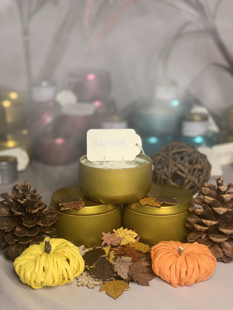 CoachLoganP's tweet photo. SPOOK’d up on you! 

The candles are here! 

-The Wick Sisters

#CMMH #blackownedbusiness #blackwomen #homemade #crueltyfree #soycandles
#candlemaking #candleshop #customcreations https://t.co/R2zgh9SWyK