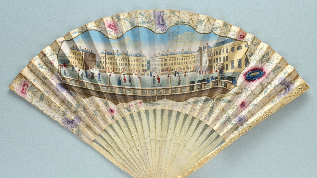Click through to enjoy a selection of fans exhibited back in 2016 when #otd the exhibition 'Town &amp; Country' occupied our Georgian interiors: facebook.com/TheFanMuseum
#architecture #town #Georgian #Bath #eighteenthcentury #exhibition #museum