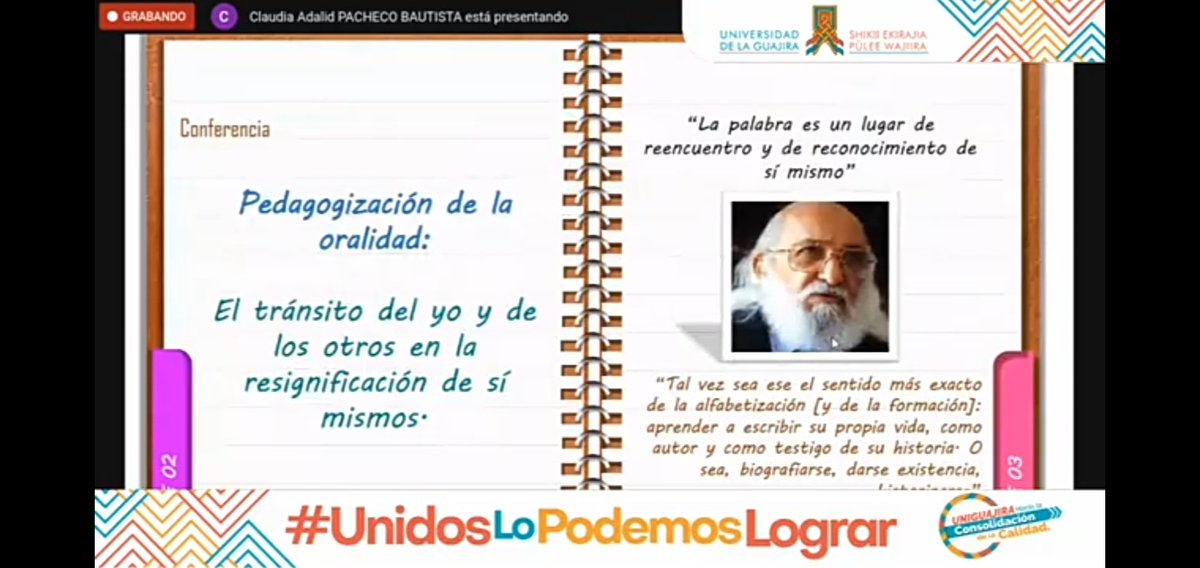 Estefiosorio's tweet photo. Un acercamiento a la dinámica de la escuela en contextos interculturales se constituye en una aproximación a los modelos y prácticas pedagógicas evidentes y subyacentes.. #IIColoquioInvestigaciónEducativa
#ContextosMulticulturales
@Inectic  @UniLaguajira @jaroldiazc https://t.co/RN8CVqGl9d
