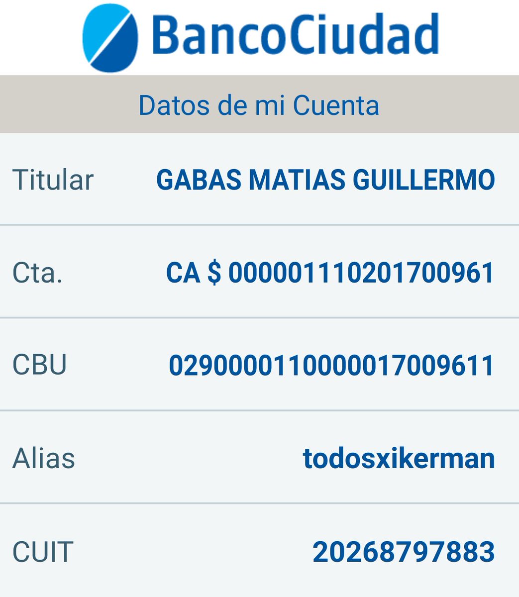 IkermanSuper's tweet photo. ¿Quieres comprar rifa(s) o donar? Aqui les dejamos la cta. Todo granito de ayuda para nosotros es grande y nos ayuda a llegar a la meta. Pueden contactarnos por privado o IG @TODOSXIKERMAN #TODOSXIKERMAN #SUPERIKERMAN #RIFASOLIDARIA #Solidaridad https://t.co/Vg3LWDpCqO