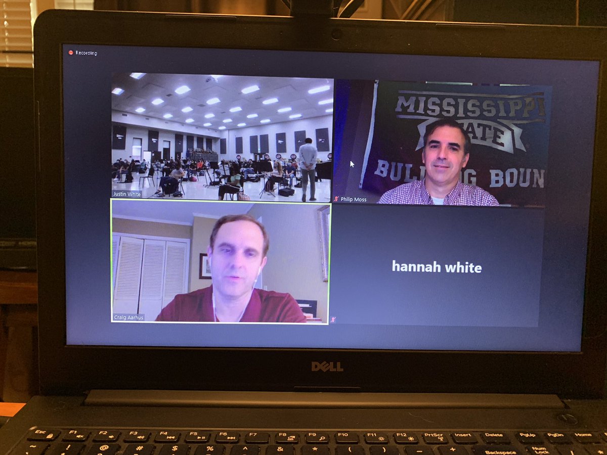 Great meeting with <a href="/THS_Warrior/">Thompson High School</a> band and <a href="/maroonband/">Famous Maroon Band</a> now excited about the in-person college fair tonight at Thompson High! <a href="/MSStateAdmit/">Mississippi State Admissions</a> #ChooseMSU #HailState