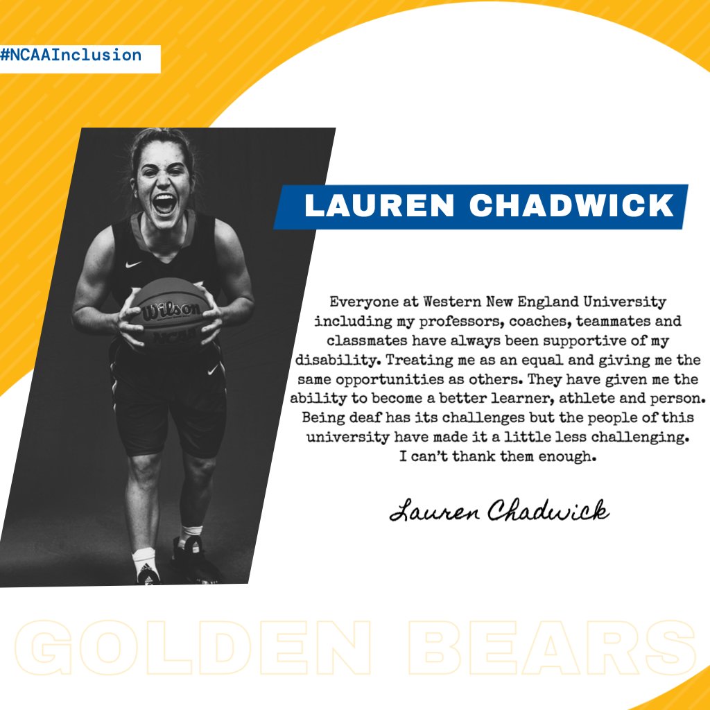 Lauren Chadwick, a senior captain on the women's basketball team, tells us why her story matters.

#MyStoryMatters #NCAAInclusion