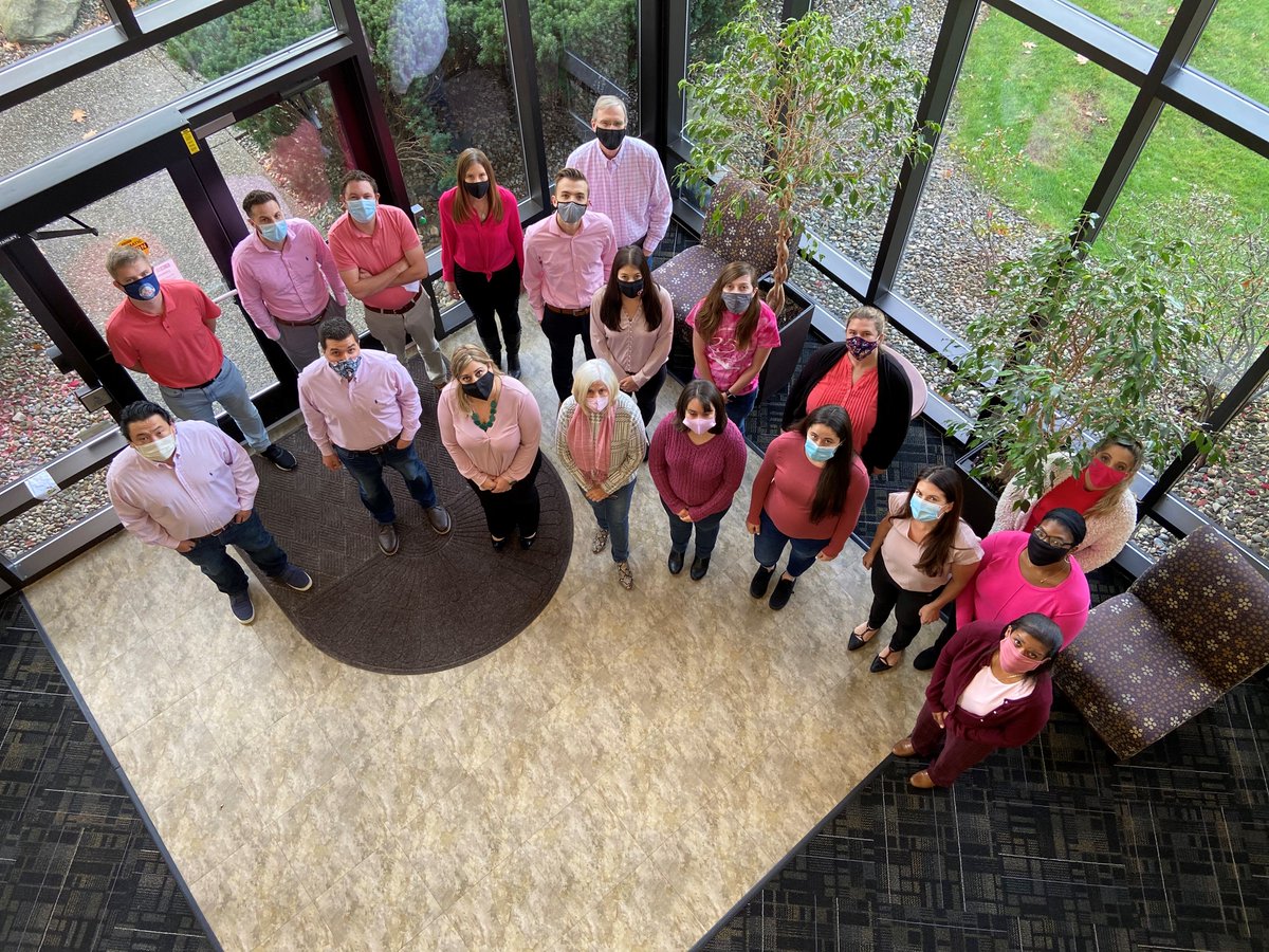 TBC_CPAs's tweet photo. Having fun and giving back is what we like to do here at @TBC_CPAs We finished out #BreastCancerAwarenessMonth with #wearpink day!  It was a month long of raising money, raffles, and activities! #albanystrides https://t.co/9fdbFhjbxt