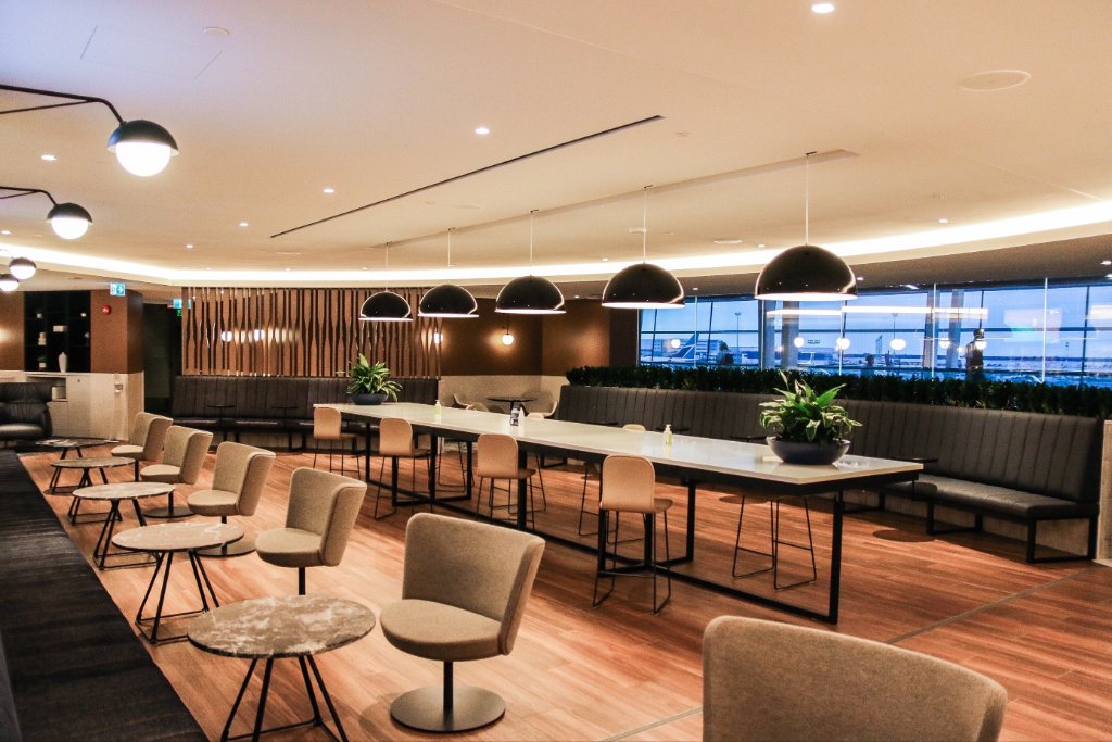 WestJet's tweet photo. Over the past two years, we’ve been hard at work bringing our flagship WestJet Elevation Lounge to life at @FlyYYC. 

We’re excited to welcome you to this incredible space when it officially opens on November 2 — it’s a destination in itself. https://t.co/2vEyqGNz5W https://t.co/JIl7Sn02bX