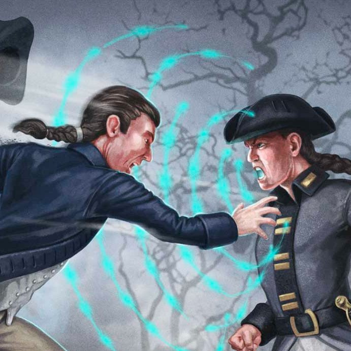 #ActualPlay: The Legion of Liberty frees Paul Revere, the Silver Speedster, and heads to battle in Salem. #SWADE #SavageWorlds #TTRPG #RPG https://t.co/PtVz5ZFWBN https://t.co/IPJLFH5Xtp
