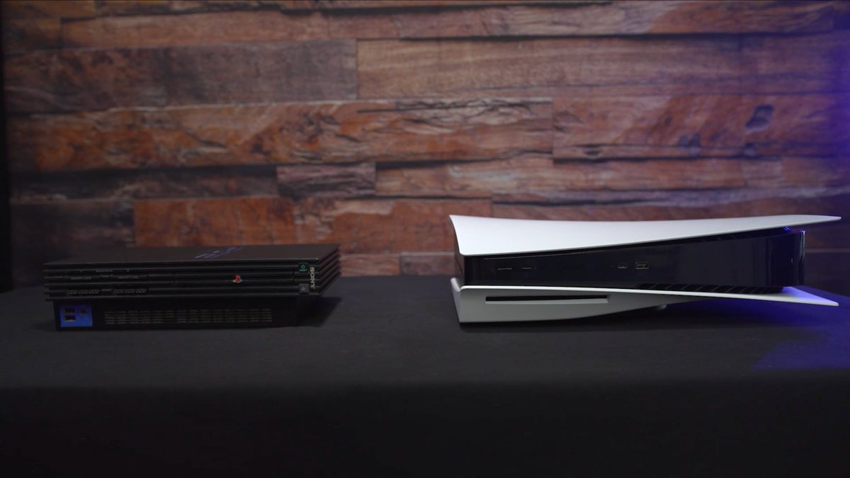 The PS5 next to the PS2.  https://www.ign.com/articles/...