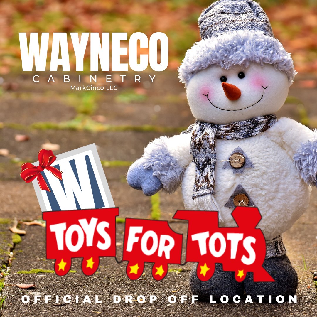 WaynecoKitchens's tweet photo. Please help us in supporting our local families, especially this year, with so many families facing hard times. Our box is located in our showroom, stop on in during business hours. Located at 800 Hanover Rd., York 17408
#waynecocabinetry #markcinco #toysfortots #fillourbin https://t.co/Kjx0RzUrln