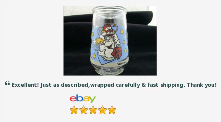 Vintage Dr. Suess Cat in the Hat~Promo Welches Jelly Jar Glass~ | eBay #VintageGlasses #DrSuess ##JellyJarGlasses Check out my other Collectible Glasses
https://t.co/MkwxTK4LAy https://t.co/QElW96EVek