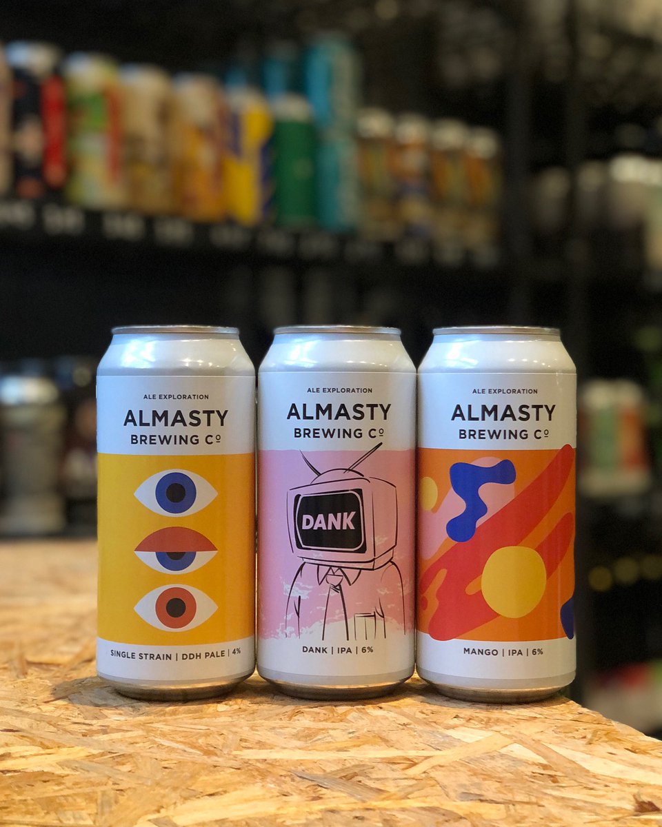 Forgot to shout about these absolute belters from <a href="/AlmastyBrewCo/">Almasty Brewing Co</a> - not too many left now but still time to grab some 👍💪 here til 8pm #northeastbeer #almastybrewingco #newcastlebeer #ipa #paleale