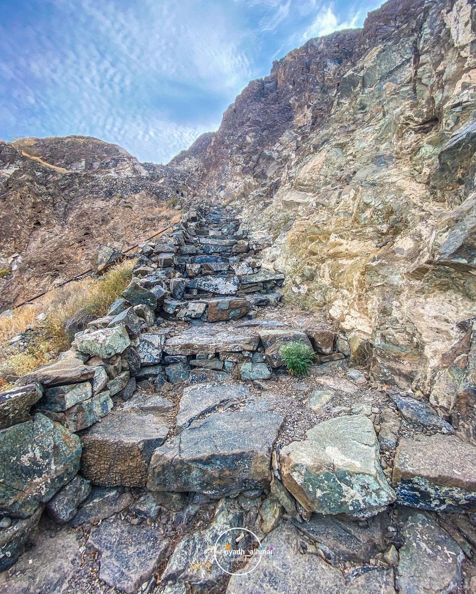 ExperienceOman's tweet photo. For a chance to enjoy the spectacular #sunset views of #Mutrah port and #Riyam park you can follow this hiking trail, starting opposite Riyam park🌅
 
Beginners can go for it too💪
 
📸Insta: riyadh_alhinai

#Oman
#OmanByYou
#ExperienceOman
#BeautyHasAnAddress https://t.co/4toETxbWOE