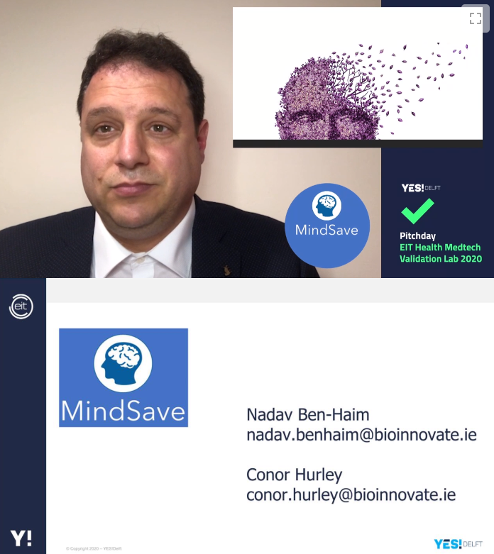 BioInnovate_Ire's tweet photo. Some fantastic pitches during today's @YESDelft @EITHealth Validation Lab. Well done to @BioInnovate_Ire alumni #MindSave and #Xtremedy on their excellent pitches and huge congratulations to the winner @nuigalway #LifeLet team @ellegrace23 https://t.co/JErkIPlS5z ๐๐ https://t.co/SnCeV4yuZo