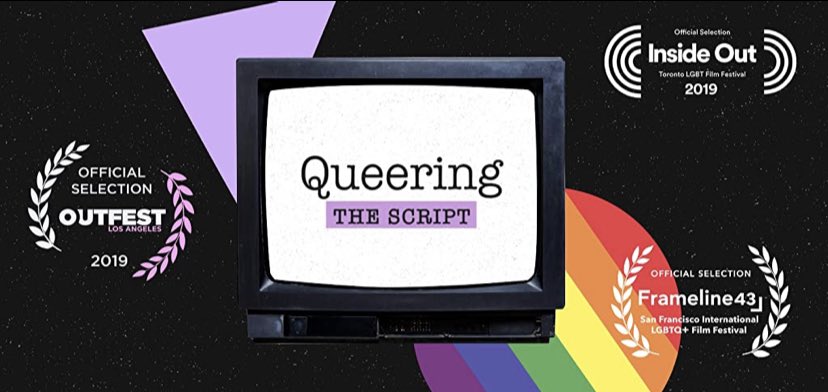 PazzzG's tweet image. #QueeringTheScript de @GabrielleZilkha, es de lo mejor del contenido sáfico que va a formar parte del @LesGaiCineMad. 

Para quienes amamos las narrativas L+ de ficción. Historia de la visibilidad contada por sus protagonistas y “fans que merecen mejor” representación en TV.