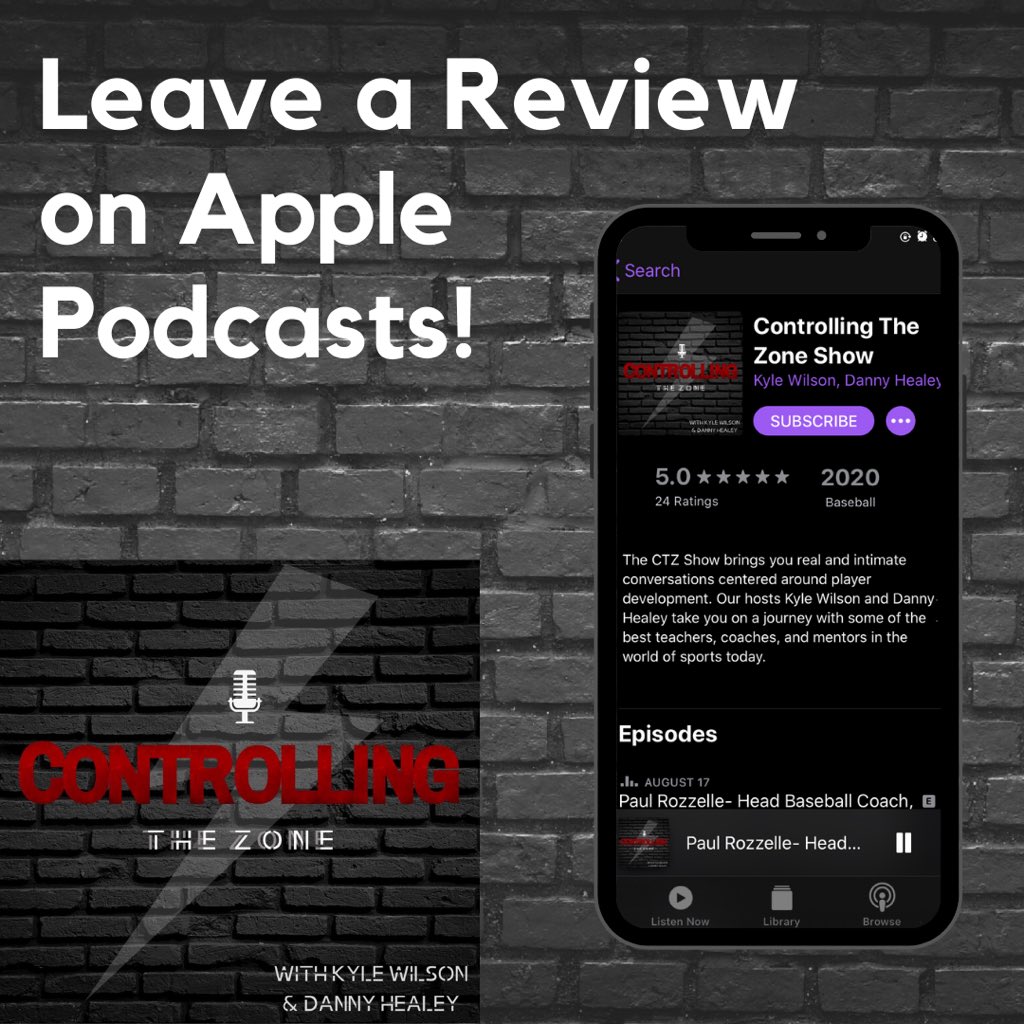 ctzshow's tweet photo. Love The CTZ Show? Leave us a review on Apple Podcasts!!! 

.
.
.
#ctzshow #baseballpodcast https://t.co/Ui6o5rgqi2