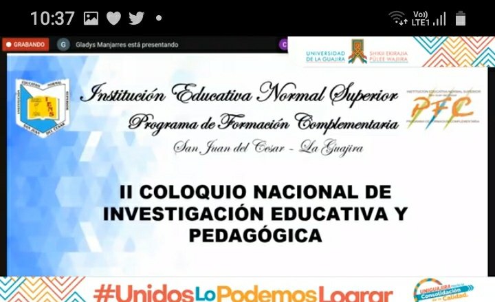 MaraIsabelGavi7's tweet photo. Seguimos conectados adquiriendo más conocimientos sobre #IIColoquioInvestigaciónEducativa
#ContextosMulticulturales
Gracias por tan buenas interacciones
@UniLaGuajira
@jaroldiazc
@InecTIC https://t.co/oe2dlhUzCb