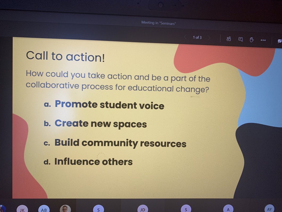DrJaneDorrian's tweet photo. Clear drivers for change here, things for everyone to consider within their practice- lots of small changes to lead to big changes @ThePupilPower @innovatejournal @OpenUni_CRC #pupilpower #studentsasresearchers #CRCEducationalChange https://t.co/CMMAi7Nbd5