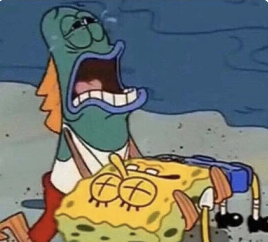 When you step on your dogs paw and they make that littIe “aarf” sound