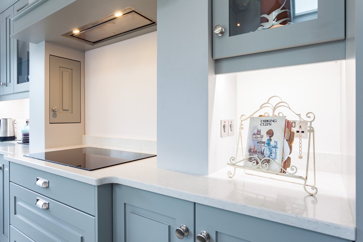 CelticInteriors's tweet photo. This #kitchen, designed and manufactured by @CelticInteriors, is painted in Lamp Room Grey and Light Grey which is perfectly offset with pops of colour! #interiorlovers #homeinspiration #homedesign #homeinspo #kitchendesign #irishmade #madeincork #irishinteriors #madeinireland🍀 https://t.co/hFvrC1oFmX