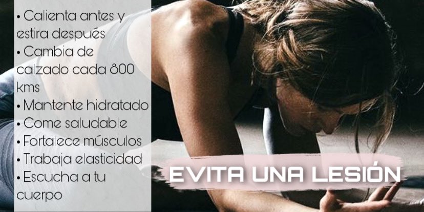 ¿Cómo evitar una lesión al correr?