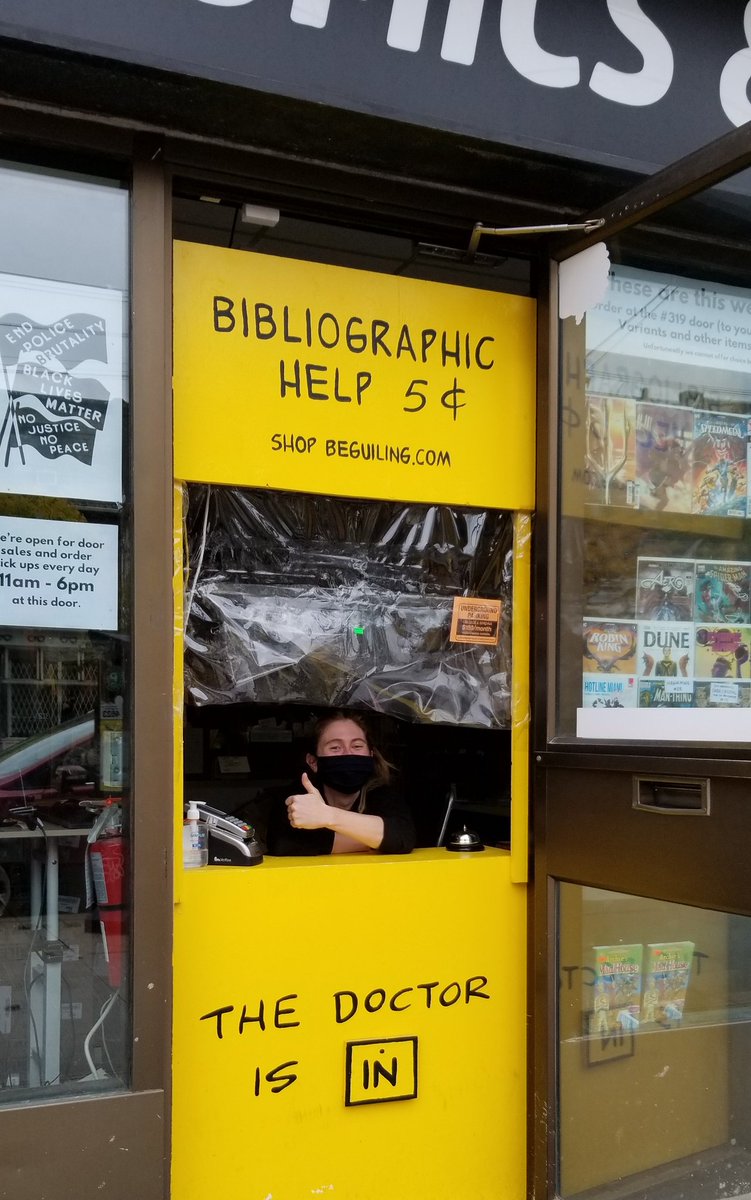 LittleIslandCmx's tweet image. ⚡Reminder⚡ that the wicket is open for requests from 11-6 every day! Little Island staff are on-hand and happy to give kiddos/teens/adults lots of suggestions about what to read next whether ☺️heartwarming💌 or 💀spooky👻!