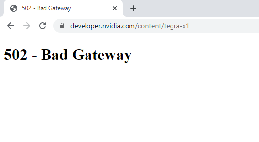 I tried to look up the official Tegra X1 page and... huh.NVIDIA DID YOU BREAK YOUR CPU SO BAD THAT ONLY HALF OF IT WORKS, THEN HOST YOUR WEBSITE ON IT?