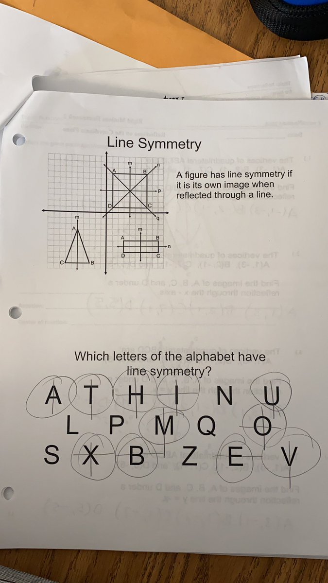 MsSellitti's tweet photo. Working on some line symmetry today! #studentteaching https://t.co/X5YZrLU2p4