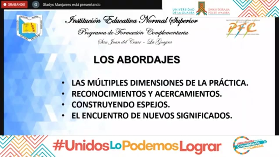 Estefiosorio's tweet photo. La investigación es inherente a la práctica #IIColoquioInvestigaciónEducativa
#ContextosMulticulturales
@Inectic  @UniLaguajira @jaroldiazc https://t.co/uUhIwZHP92