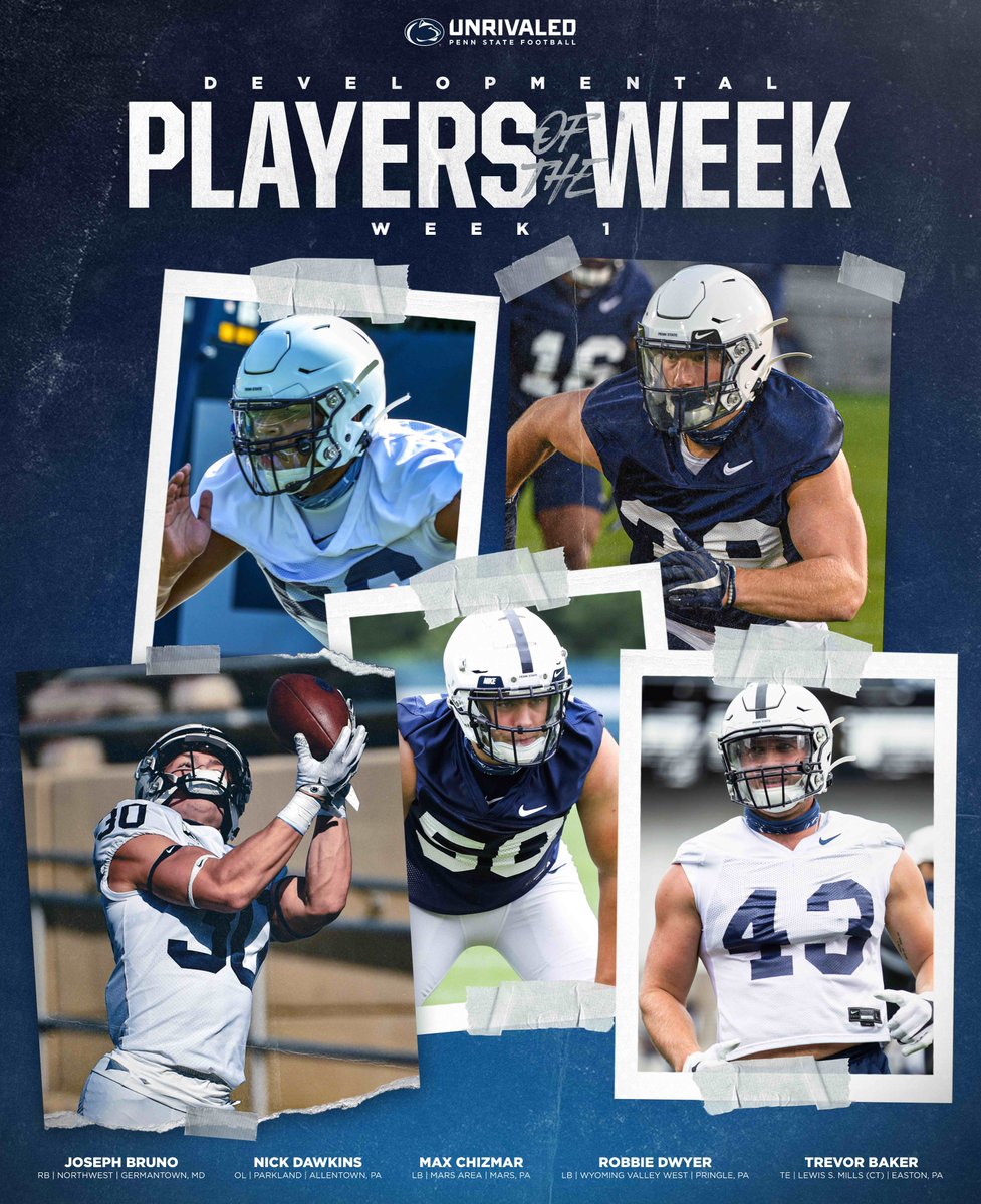 Our D-Squad Players of the Week are:

👊 Joseph Bruno (@josephb2201)
👊 Nick Dawkins (<a href="/TheNickDawkins/">Nick Dawkins</a>)
👊 Max Chizmar (<a href="/MaxChizmar/">Max Chizmar</a>)
👊 Robbie Dwyer (<a href="/robbiedwyer_7/">Robbie Dwyer</a>)
👊 Trevor Baker (<a href="/BakerTrevor/">Trevor Baker</a>)

Congratulations to these five guys!

#WeAre