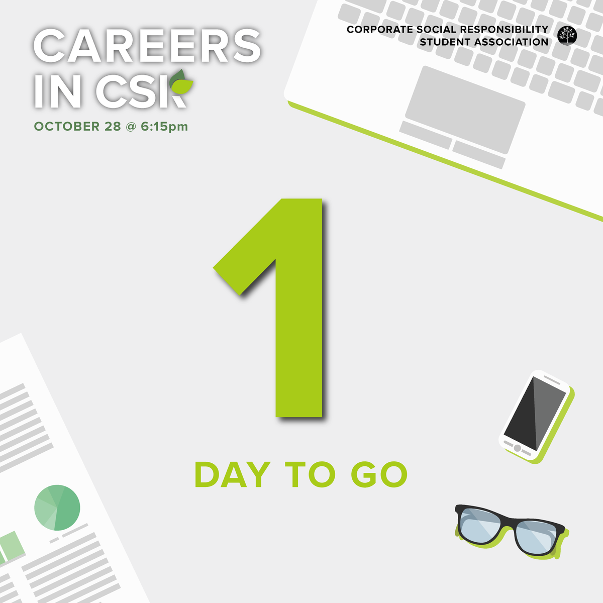 CSRSARYERSON's tweet image. Join us tomorrow from 6:15-8:30 pm for our &quot;Careers in CSR&quot; event! This virtual event is a panel discussion where you will be introduced to various career paths within CSR. We will be giving away a Google Nest to one attendee, so be sure to sign up with the link in our bio!