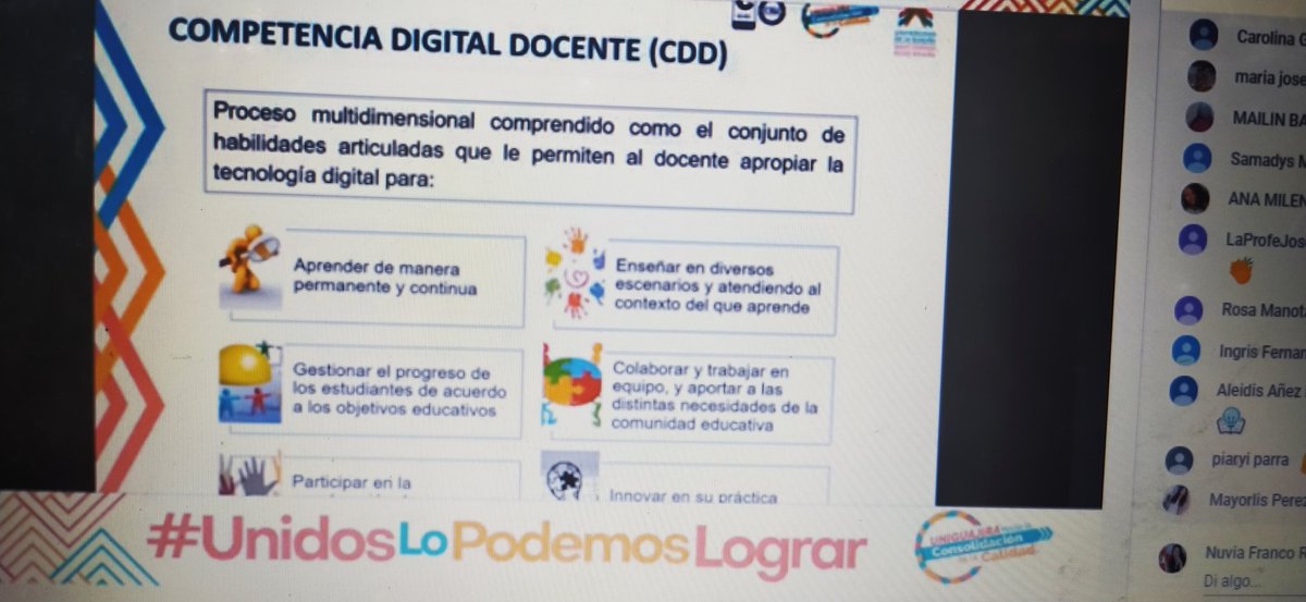 Nuvifranco's tweet photo. Excelente ponencia de la seño Alba pinto.
#IIColoquioInvestigacionEducativa 
@UniLaGuajira
@InecTIC 
@jaroldiazc https://t.co/UCFsAZg0le