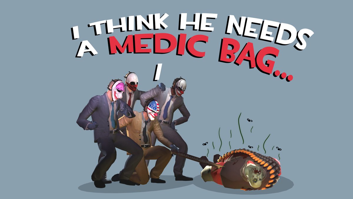 KarmaTheBarman's tweet photo. The @PAYDAYGame Gang REALLY wants that Heavy Update...
Like everyone else here honestly.
#Gmod #TF2 #PAYDAY2 #heavyupdate https://t.co/9xsAzMbi3W
