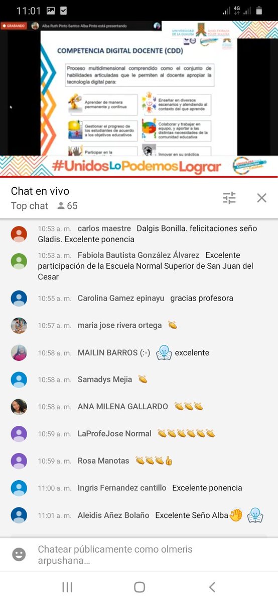 Olmeris4's tweet photo. La tecnología una herramienta importante para la enseñanza y la educación .
#llColoquioInvestigaciónEducativa
#ContextosMulticulturales
@InecTic
@Unilaguajira
@jaroldiazc https://t.co/Ombm59XLtG