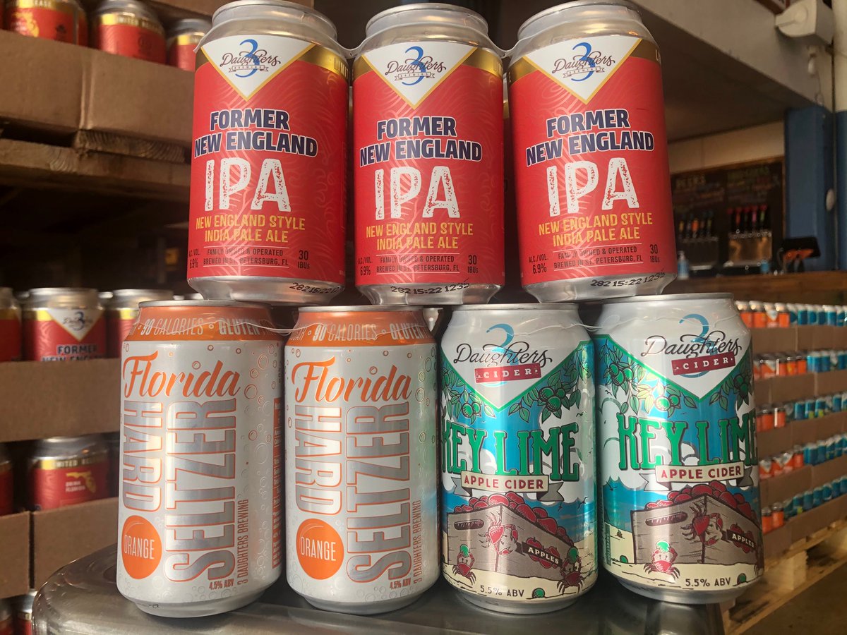 3DBrewing's tweet image. What better way to celebrate #NationalAmericanBeerDay than with BOGO six packs of local beer?

Buy-one, get-one six packs begins today! We’ve got six different beers, six hard seltzers and four hard ciders, all while supplies last, of course.

Now through Sunday.

#DrinkFlorida