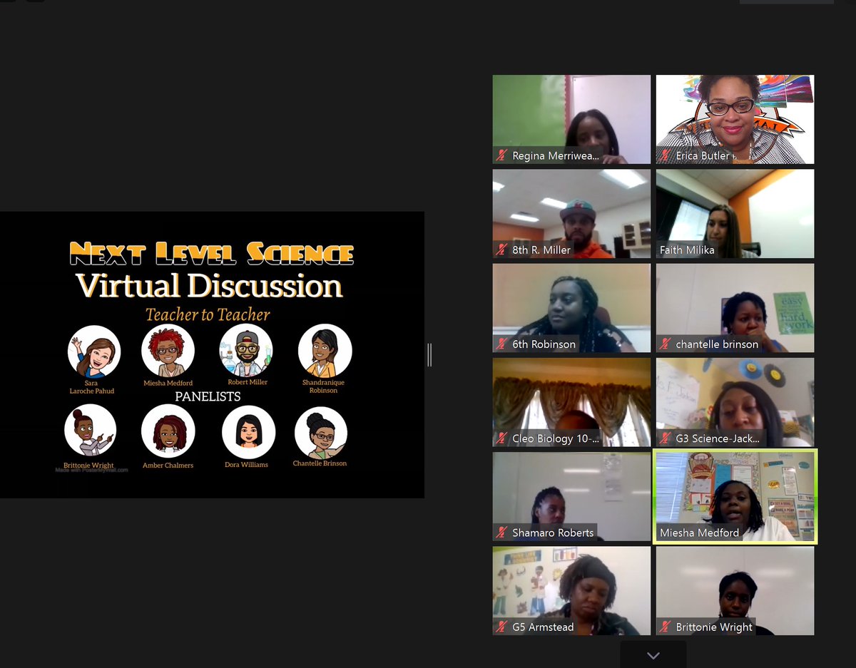 ExquisiteE2013's tweet photo. In Lancaster ISD, we are taking Science to the Next LEVEL! Our distinguished panel of Science Teacher Leaders engaged in a Teacher to Teacher discussion to answer questions from their colleagues. We Grow Leaders! #NextLevelScience @LancasterISD @Faith_n_Science @WEBOCurriculum https://t.co/UTcrFyb0IB