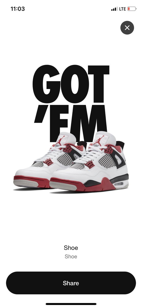snkrs jordan 4