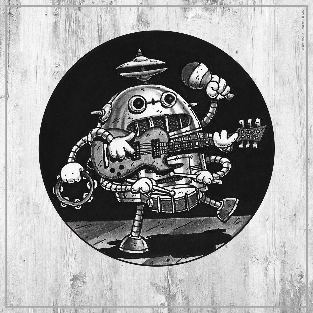 DjAndreyRain's tweet photo. #Inktober Day 27: #MUSIC 
 
Продолжаем рисовать с арт-челленджем #инктобер 
 
Двадцать седьмое слово месяца #музыка
 
@inktober 
#lnktober2020 #humor #арт #иллюстрация #скетч #рисунок #Illustrator #art #ArtistOnTwitter https://t.co/IYLamuwUEm