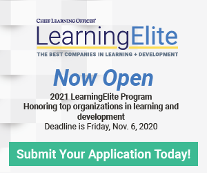CLOmedia's tweet photo. Who's eligible to apply for the #LearningElite program? All for-profit, #nonprofit, #government or #academic #organizations, regardless of size, location or #industry. 
Submit your app by Fri, Nov. 6. https://t.co/zaKaqsaJR0 https://t.co/ZktuMurLs8