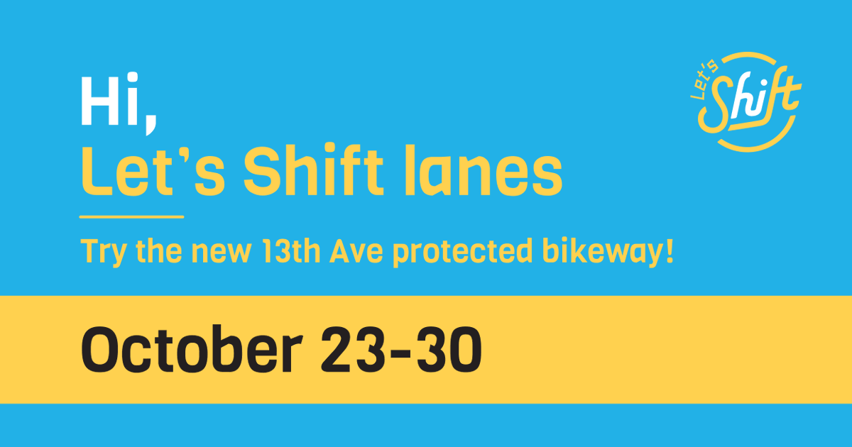 BurleyDesign's tweet photo. We're thrilled to share some exciting news from our hometown, Eugene, OR. If you're in the area, join in the celebration of the new protected bike lane on 13th Avenue! A full list of events and activities can be found at https://t.co/oSt7LW4Chb
#EnableAdventure https://t.co/gwme3yzhEO